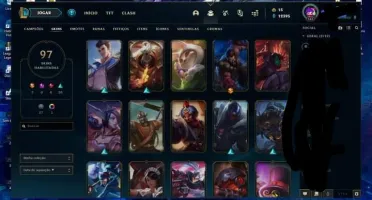 Conta lol antiga e boa