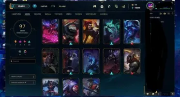 Conta lol antiga e boa