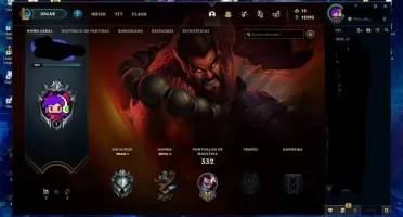 Conta lol antiga e boa