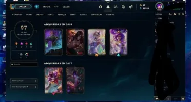Conta lol antiga e boa