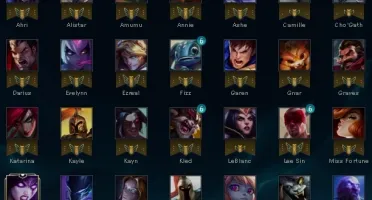 CONTA DE LEAGUE OF LEGENDS.