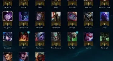 CONTA DE LEAGUE OF LEGENDS.