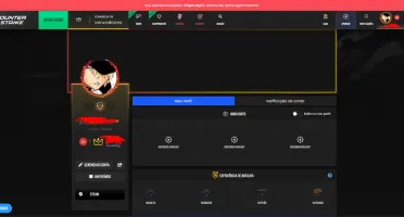 conta cs2 lvl 20 gc com prime