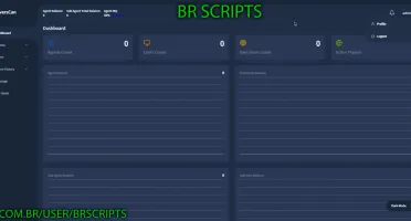 Script Frontend Fiverscan (Login, Criar Agentes)