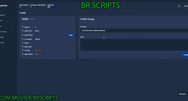 Script Frontend Fiverscan (Login, Criar Agentes)