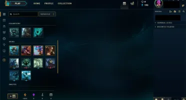 conta ouro 4 ,94 pdls, 28 campeões ,19 skins