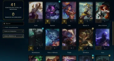 Conta lol platina 4 smurf