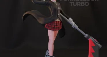 Maka Albarn 3D - Arquivo .Stl Para Impressão 3D