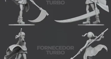 Maka Albarn 3D - Arquivo .Stl Para Impressão 3D