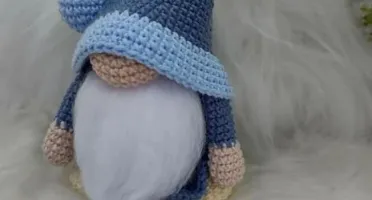 Gnomo em Crochê