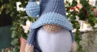 Gnomo em Crochê