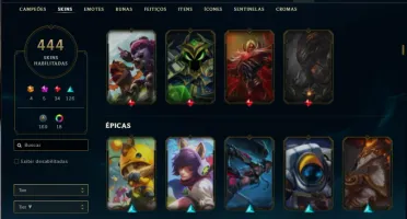 Conta Prata 2 com 150 Champs e 444 Skins ( Criada em 2012 )