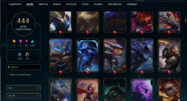 Conta Prata 2 com 150 Champs e 444 Skins ( Criada em 2012 )