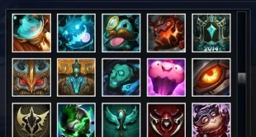 ex-diamante 180 skins com lendárias, quase todos os campeoes