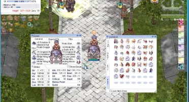 Conta Ragnarok -Chaos-Rangers 150 e 135 e Sinx 96.Muito Zeny