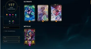 Conta LoL 127 Skins / LoL Account