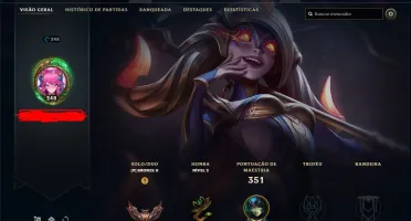 Conta LoL 127 Skins / LoL Account