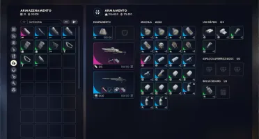 ARC Galo Escotilha Escudo Pack Arma Comp Avanç