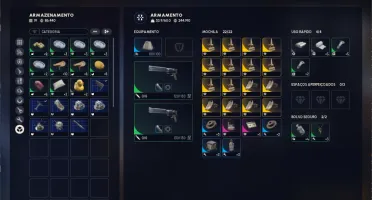 ARC Galo Escotilha Escudo Pack Arma Comp Avanç