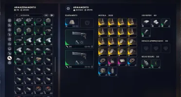 ARC Galo Escotilha Escudo Pack Arma Comp Avanç