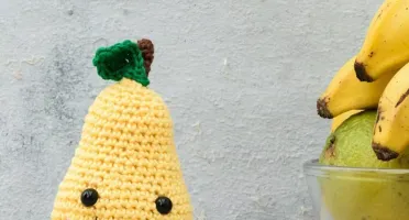 Pera em Amigurumi