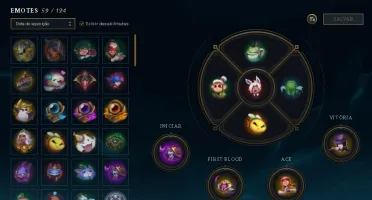 |CONTA LEAGUE OF LEGENDS| GOLD IV - 149 Skins - 131 Campeões