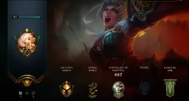 |CONTA LEAGUE OF LEGENDS| GOLD IV - 149 Skins - 131 Campeões