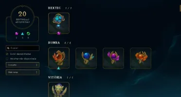 |CONTA LEAGUE OF LEGENDS| GOLD IV - 149 Skins - 131 Campeões