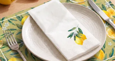 Guardanapo de Papel Limão Siciliano (12 unidades)