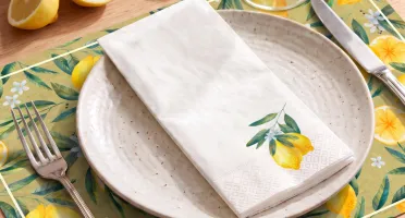 Guardanapo de Papel Limão Siciliano (12 unidades)