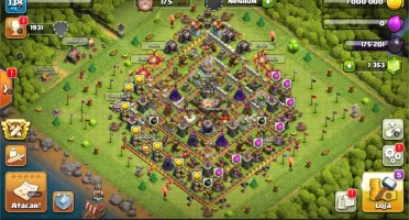 Clash of Clans CV11 rushada barato