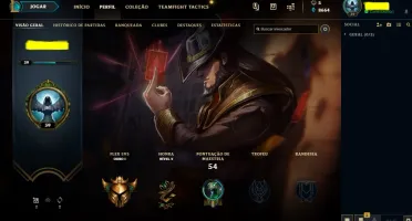 Conta LoL Gold 1, NVL 39