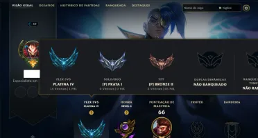 Prata 1 com 60 Champs e 18 Skins