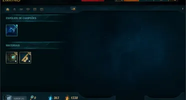 Conta Lol atual Platina 5 - borda platina