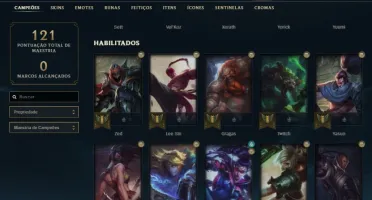 CONTA PLATINA SMURF PROMOÇÃO