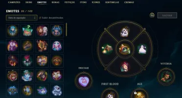 Conta League Of Legends, TOP,  265 skins, todos os campeoes