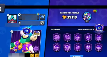 Conta Brawl Stars 39K Troféus