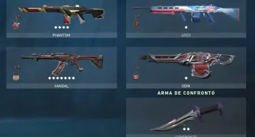 Conta Valorant com faca Saqueadora e Champions/ Elo Diamante