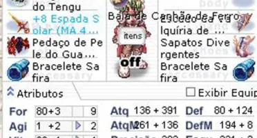 Conta Ragnarok Bioquimico 125 @Thor
