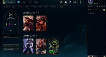Conta Lol antiga