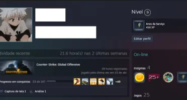 CONTA CSGO 9 ANOS PRIME