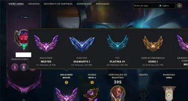 Mestre com TODOS os Champs e 65 Skins +1 Prestigio