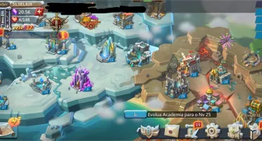 Conta Lords Mobile 51M de Poder T4 Quase Prontas