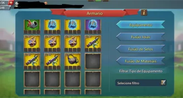 Conta Lords Mobile 51M de Poder T4 Quase Prontas