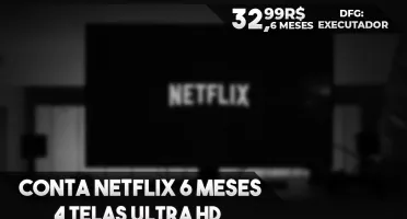 6 MESES NETFLIX ULTRA HD 4 TELAS - 6 MESES
