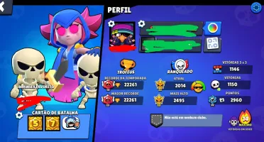 Conta de brawl de 2020🔥+Clash Royale