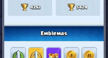 CONTA CLASH ROYALE LVL 12