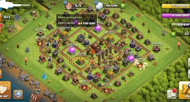 CONTA CLASH ROYALE LVL 12