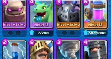 CONTA CLASH ROYALE LVL 12