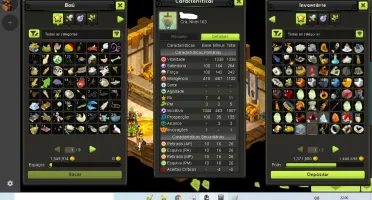 CONTA CRA LEVEL 163 EQUIPADA - DOFUS TOUCH BRUTAS